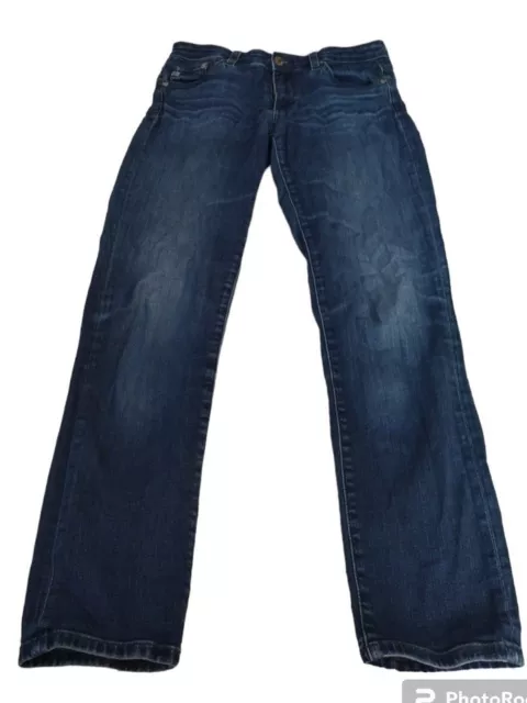 AG Adriano Goldschmied The Prima Ankle Pintucked Cigarette Jeans Women’s 27R