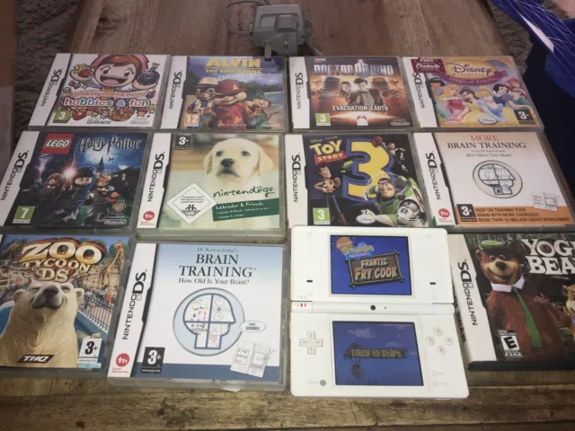 Nintendo DSi and games in good working condition