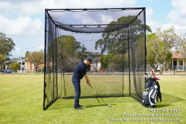 Golf practice Netting only 3m x 3m | Heavy Duty Net only