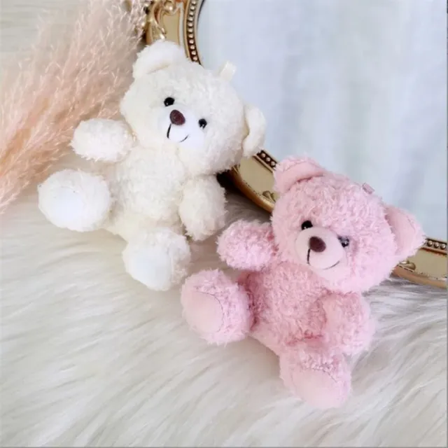 Plush Doll Plush Little Bear keychain Bear Bag Pendant  Home Desk Decor