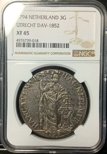 Netherlands 3G 1794 Utrecht Dav-1852 Ngc Xf45.