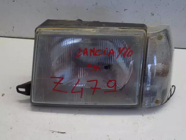 Faro Proiettore Anteriore Sx Sinistro Lancia Y 10 Dal 1985 Al 1995 Ni Z479