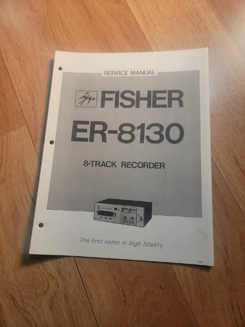 Fisher ER-8130 – Lecteur 8 Pistes – Testé, Fonctionne – Électronique Vintage Japon