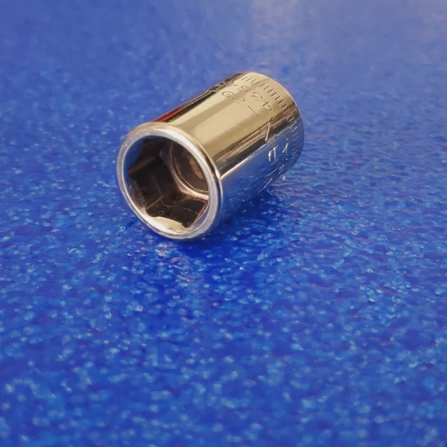 CRAFTSMAN USA 11mm 3/8 DR SOCKET PART# 43543 INVERTED "G2" SERIES SHIPS FREE LOT