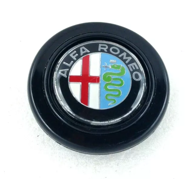 GENUINE MOMO STEERING wheel horn push button for Alfa Romeo. Logo Retro  £55.00 - PicClick UK