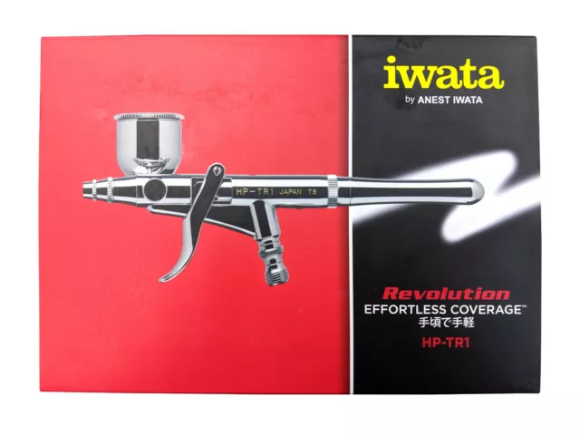 IWATA HP-TR1 Revolution IW-RV-TR1 HPTR Luftbürste 0,3 mm ANEST MEDEA Airbrush