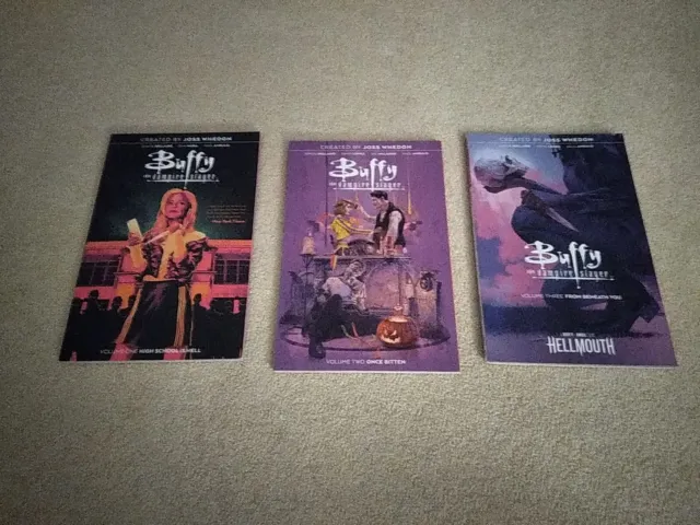 Buffy The Vampire Slayer Graphic Novels 1,2,3, Boom Studios
