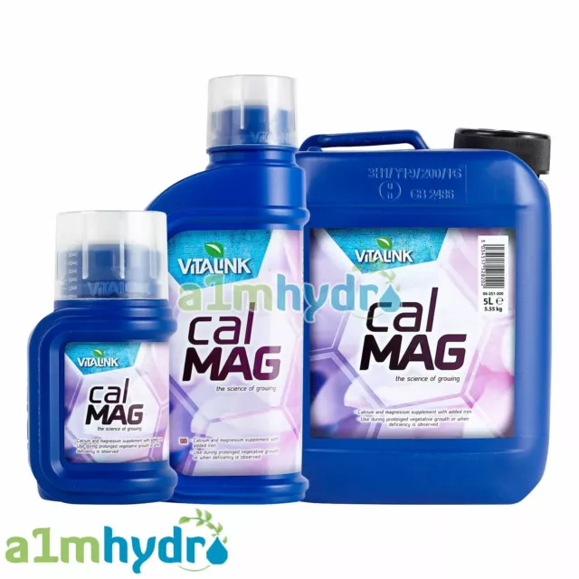 Vitalink Cal Mag Calcium Magnesium Plant Nutrient Additive Hydroponics