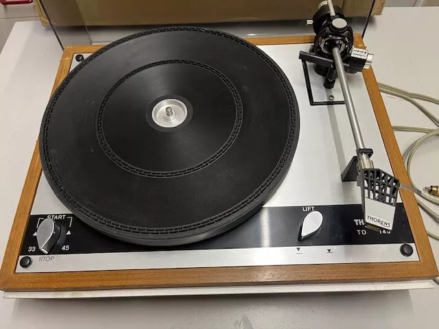 THORENS Plattenspieler TD 145   mit Haube  -Rarität für Liebhaber-