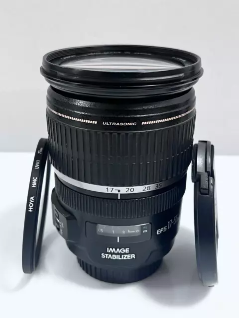 Canon EF-S 17-55mm 1:2.8 IS USM Bildstabilisiertes Objektiv  -  für Canon EOS