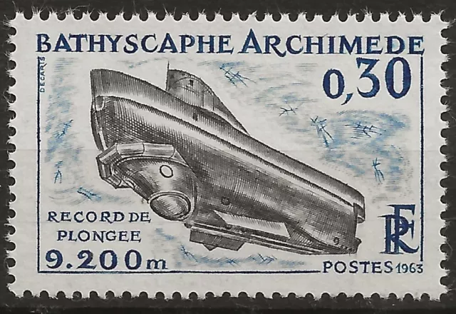 N° 1368**  Bathyscaphe "Archimede"