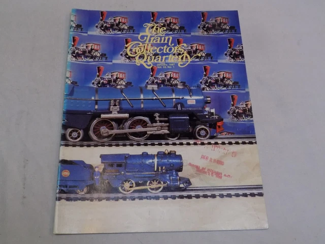 The Train Collection Quarterly Magazine Jan  1987 Bing Loco No. 3238 Lionel 1932