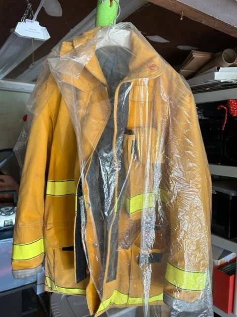 GLOBE GX-7 40 x 32 Firefighter Turnout Bunker COAT JACKET GEAR RESCUE Orange