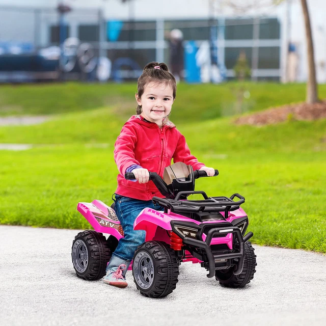kids ride on 6v battery powered atv quad