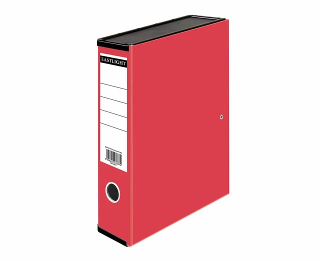 Eastlight Premier Box File - Color: Red