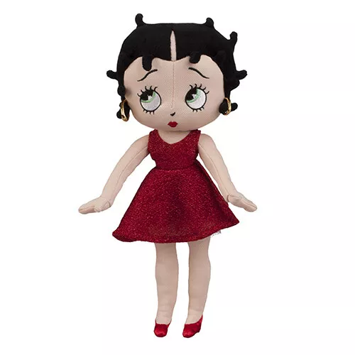Universal Studios Betty Boop 12" Glitter Dress Plush Doll New With Tags