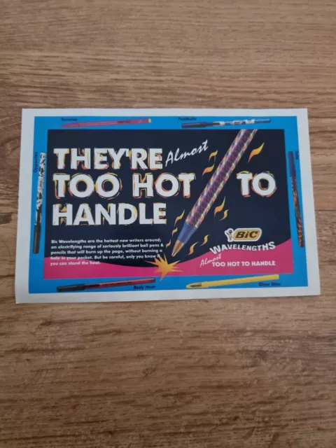 Tnewm64 Advert 5X8 Bic Wavelengths - Almost Too Hot To Handle