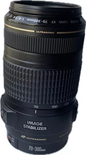 Canon EF 70-300 mm F/4-5.6 IS USM Teleobjektiv Bildstabilisiert für Canon EOS