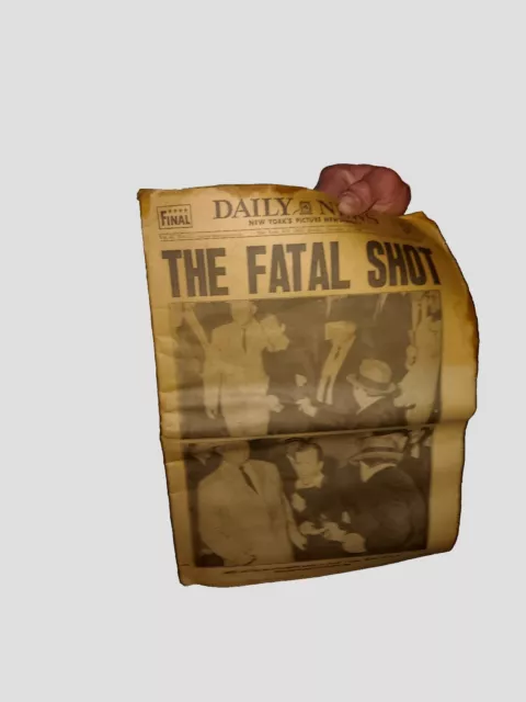 News Paper Daly News The Fatal Shot