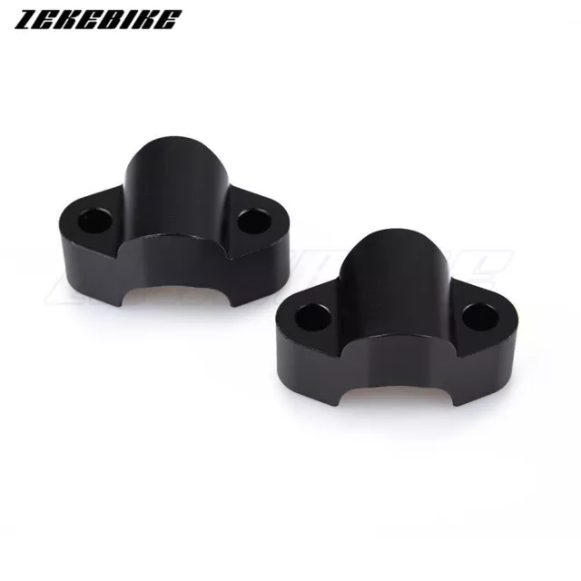 Alzati Manubrio Moto Moto Alluminio PER CFMOTO 800MT Nero Nuovo