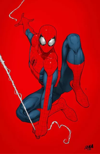 AMAZING SPIDER-MAN #19 (DAVID NAKAYAMA EXCLUSIVE VIRGIN VARIANT)(2023) ~ Marvel