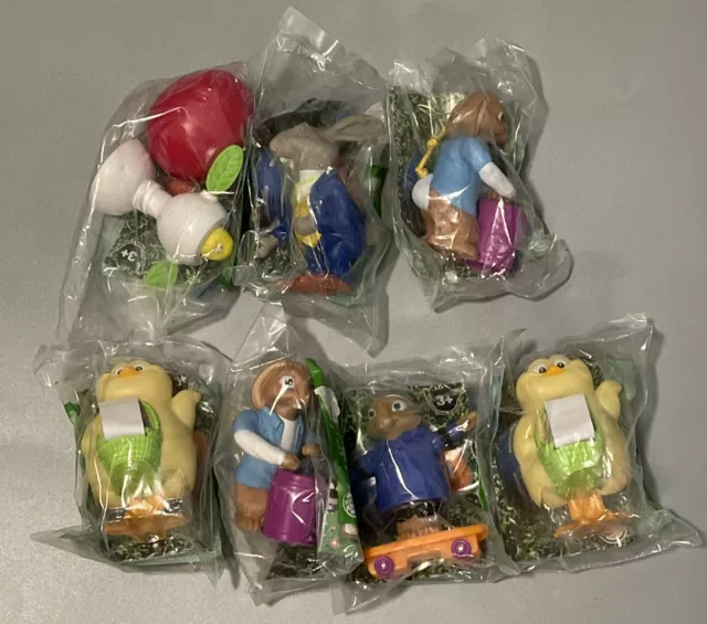 2011 BURGER KING HOP THE MOVIE FIGURES LOT of 7