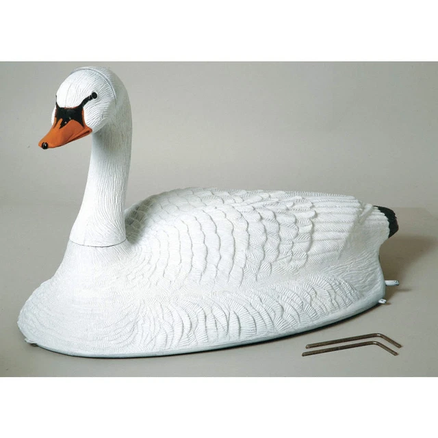 FLAMBEAU 5889LO Pond Swan Decoy,36 In. L,18 In. W