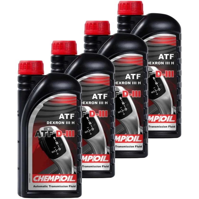 4x 1L CHEMPIOIL Huile de Transmission Automatique Ch Atf D-Iii Allison C4 Tes