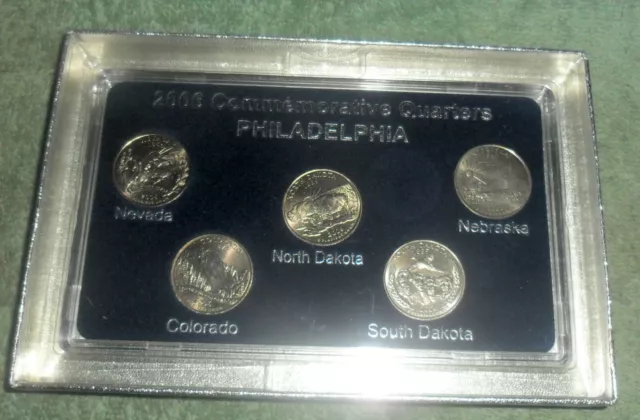 JB RFM 74817 50 State Quarters Commemorative 2006 Philadelphia Mint Collection w