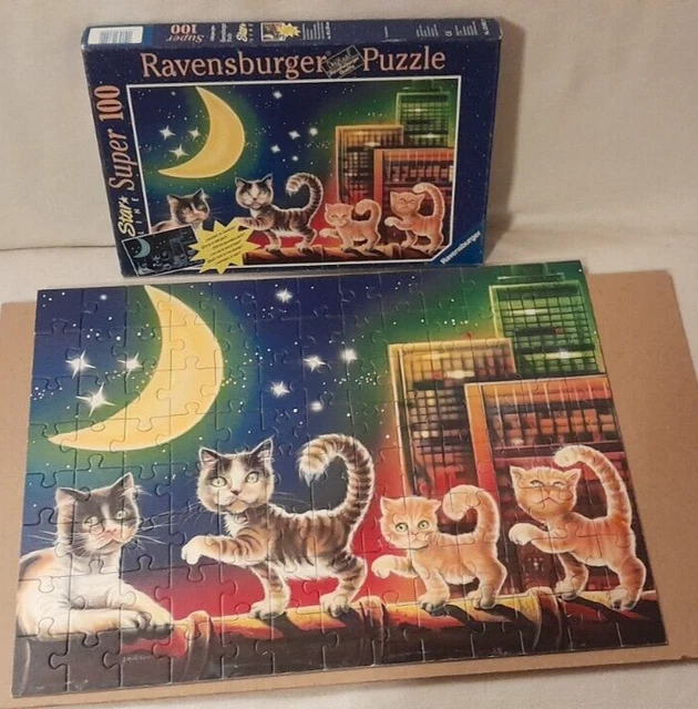 Ravensburger Kinderpuzzle '44 Katzen' – 24 Teile, 70x50 Cm, Für Kinder Ab 3 Jahren