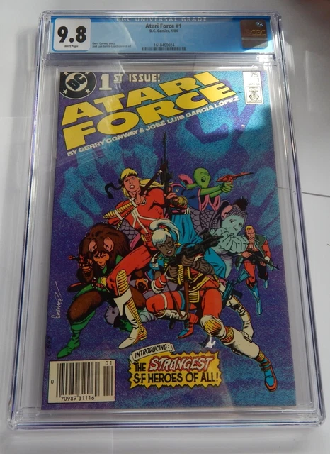 Atari Force #1 CGC 9.8 DC Comics comic book Gerry Conway Jose Louis Garcia Lopez