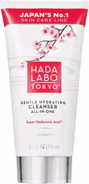 Hada Labo Tokyo White Gel Nettoyant Visage Femme "Hydrating Cleanser" 150 Ml - S 2