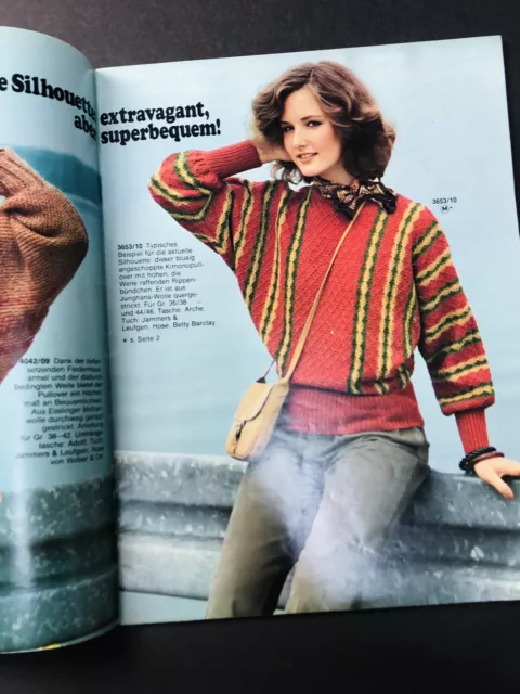 Burda Zeitschrift 1979 Heft 3 Nähen Häkeln Stricken Basteln Handarbeiten 4