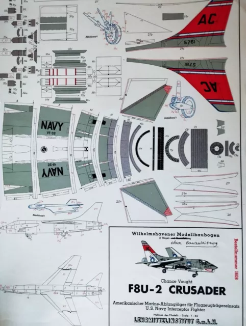 F8U-2 Crusader - 1:50 - Amerikanischer Abfängjäger