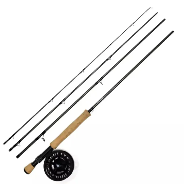 SAGE APPROACH 890-4 OUTFIT 4pc 8WT 9'0" W/2280 Reel, COMPLETE SET, rod/reel case 2