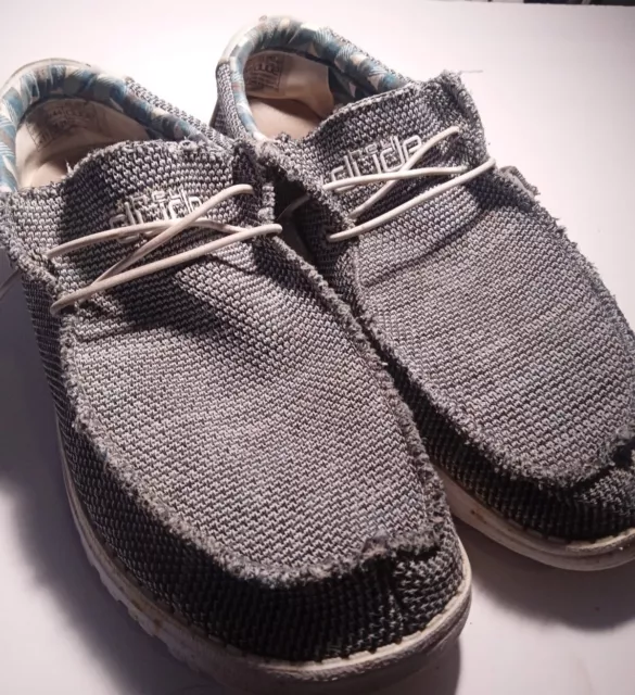 HEY DUDE COMFORT Slip On Shoes in Ice Grey, US Men's Size 13 $24.50 ...