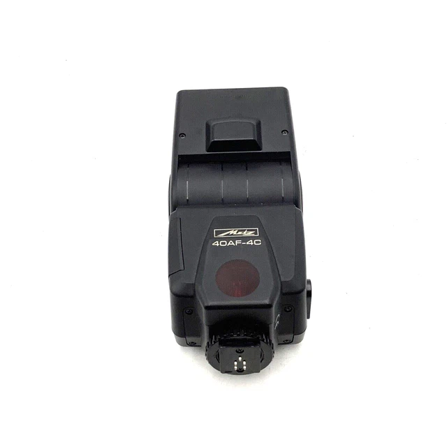 Mint- Metz Mecablitz 40Af-4C Ttl Flash For Canon Eos Cameras, Tested, Clean