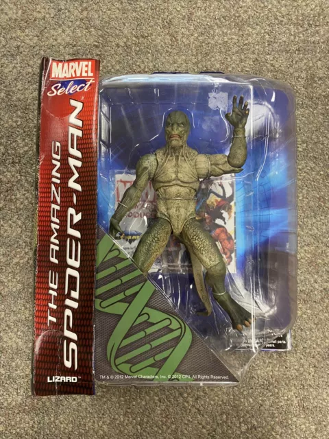+ Diamond Select 2012 Marvel The Amazing Spider-Man 8" Lizard Figure NIB *ST