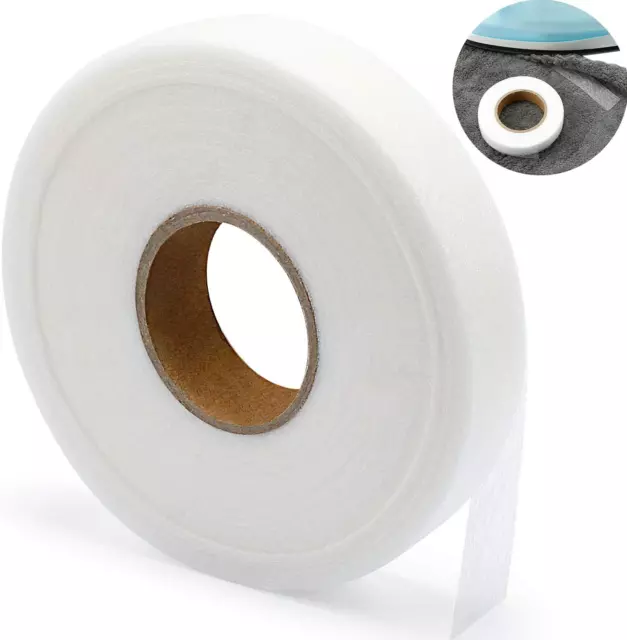 Iron-On Hemming Tape Fabric Fusing Tape Fusible Bonding Web Adhesive Tape for Bo