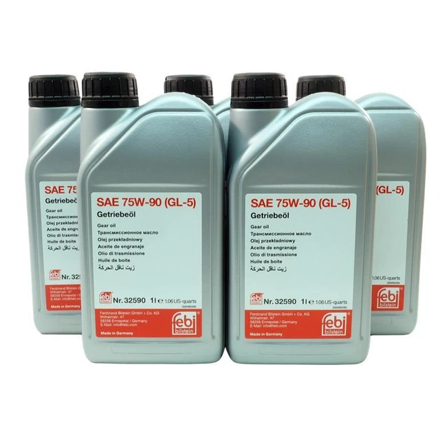 5 Olio per Ingranaggi Litro Febi BILSTEIN 32590 75W90 Api GL-5 BMW Opel Ford VW