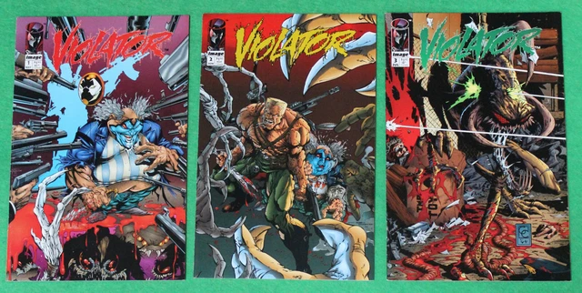 "Violator" Lot - 3 Issues #1 - #3 - 1994 -  High Grade Modern Age Image Comics