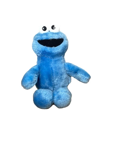 PLAYSKOOL HASBRO 1995 Sesame Street Plush Cookie Monster 9" Tall ...