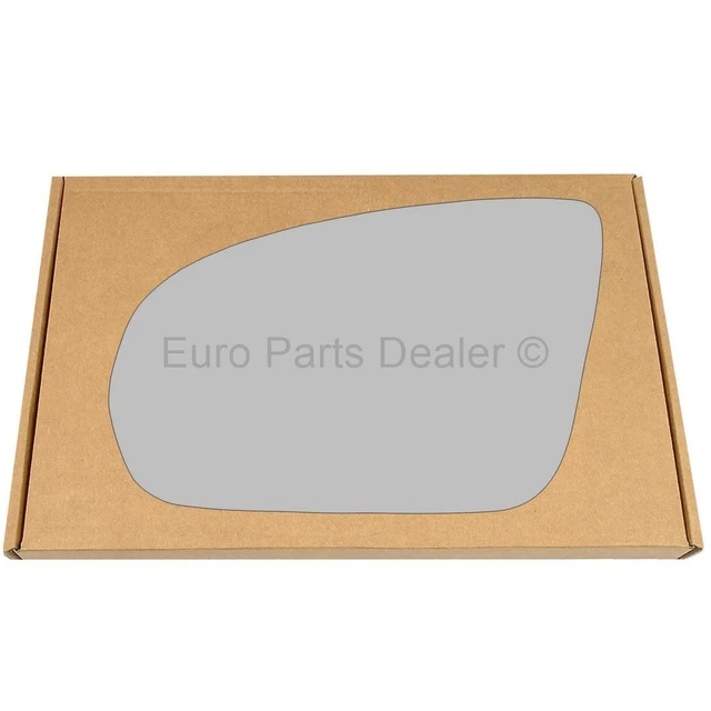 Left Passenger Side Stick-On Wing Mirror Glass For Nissan Juke 2011-2014 - Convex, Clear Replacement Glass