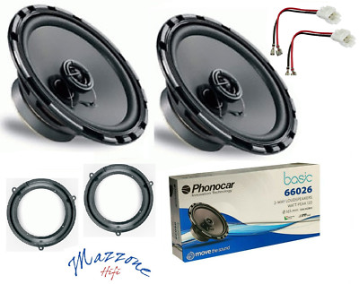 Conn PHONOCAR KIT 2 CASSE FIAT PANDA 1 SERIE >03  SUPP/CONN GRIGIO MASCHERINA ANTENNA 