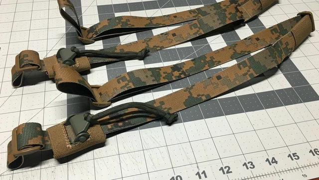 LIVESOUTSIDE.COM USMC MARPAT ILBE Sling & Masks Tactical Camo Slingster VTAC FDE