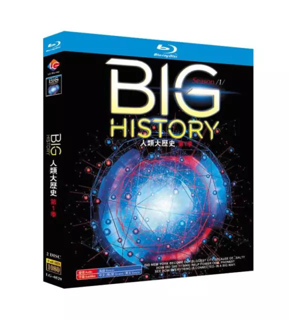 Big History Season 1 ：Documentary TV Series 2 Disc All Region Blu-ray