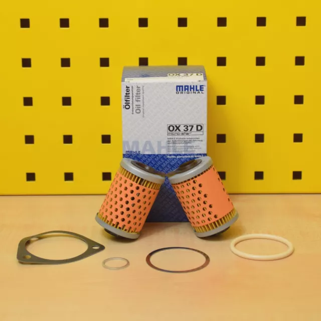 MAHLE Ölfilter mit Dichtungen für BMW R60 R50 R45 Modelle OHNE Ölkühler OX37D