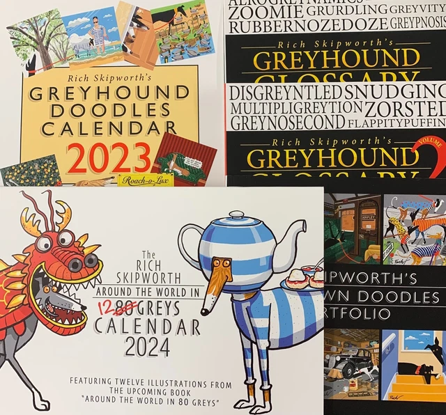 THE RICH SKIPWORTH 2023 & 2024 Calendar, Glossary Vol 1, 2 & Ldwn