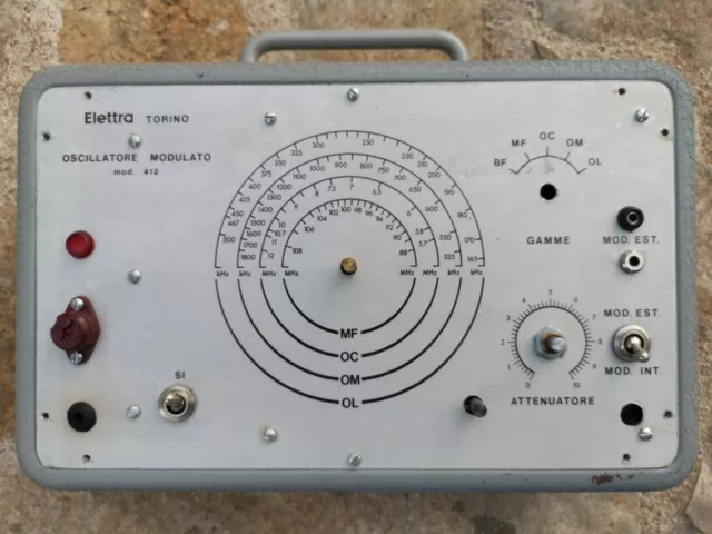 Sre Scuola Radio Elettra Oscillatore 412 per  Ricambi 2023