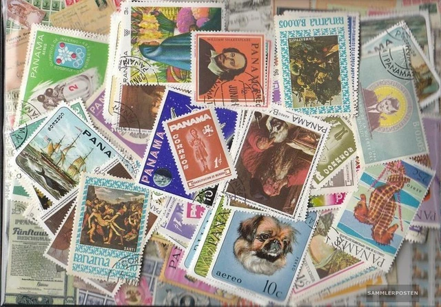 Panama Briefmarken 300 verschiedene Marken